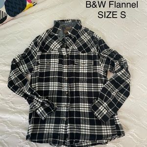 Black & White Flannel
